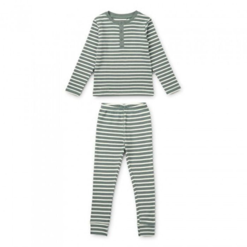 Pyjama Wilhelm Stripe Stripe Blue fog/sandy Liewood