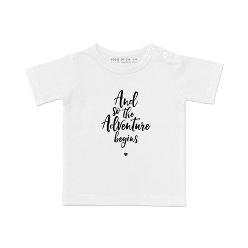 And so the Adventure Begins T-shirt
