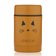Liewood Food jar Nadja Cat mustard