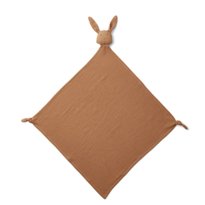 Liewood Knuffeldoek Robbie Rabbit terracotta (60x60cm)