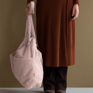 Lifestyle bag teddy soft pink Nanami