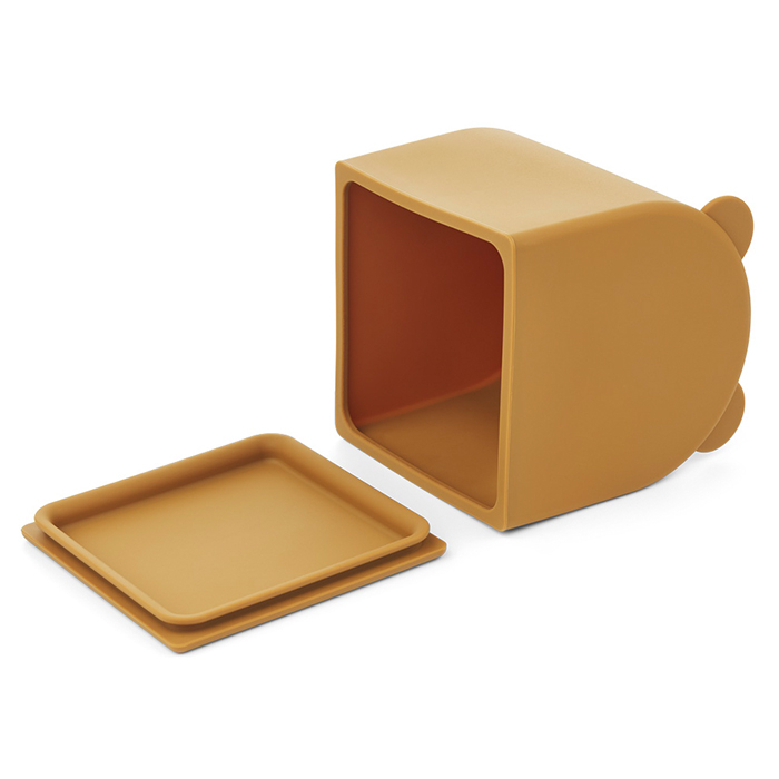 Liewood siliconen wc-rol cover Pax golden caramel