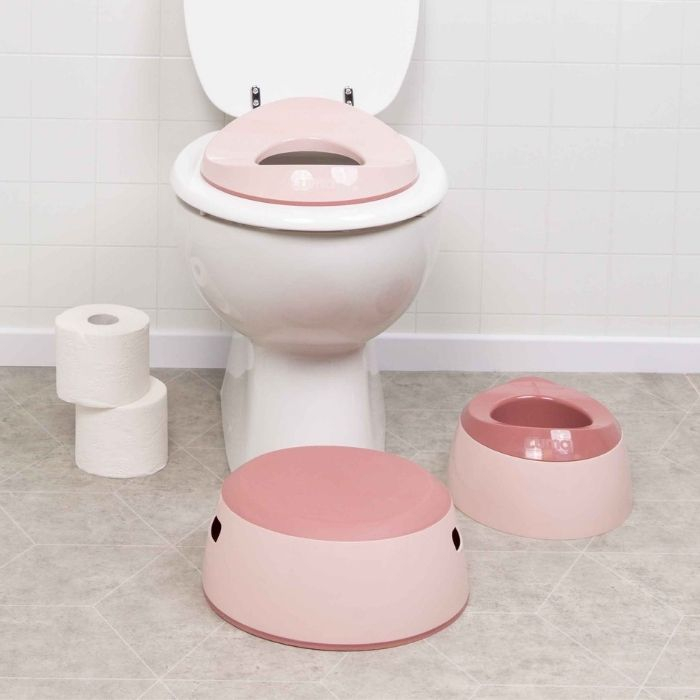 Toiletverkleiner blossom pink Luma