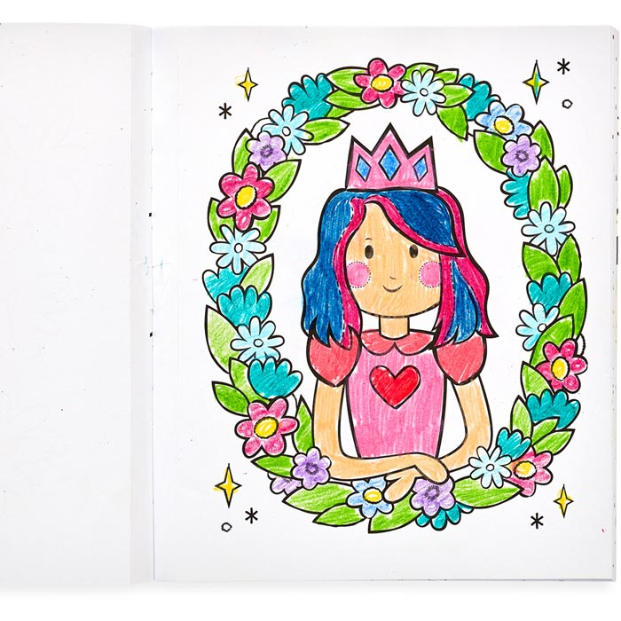 Kleurboek Princesses & Fairies Ooly